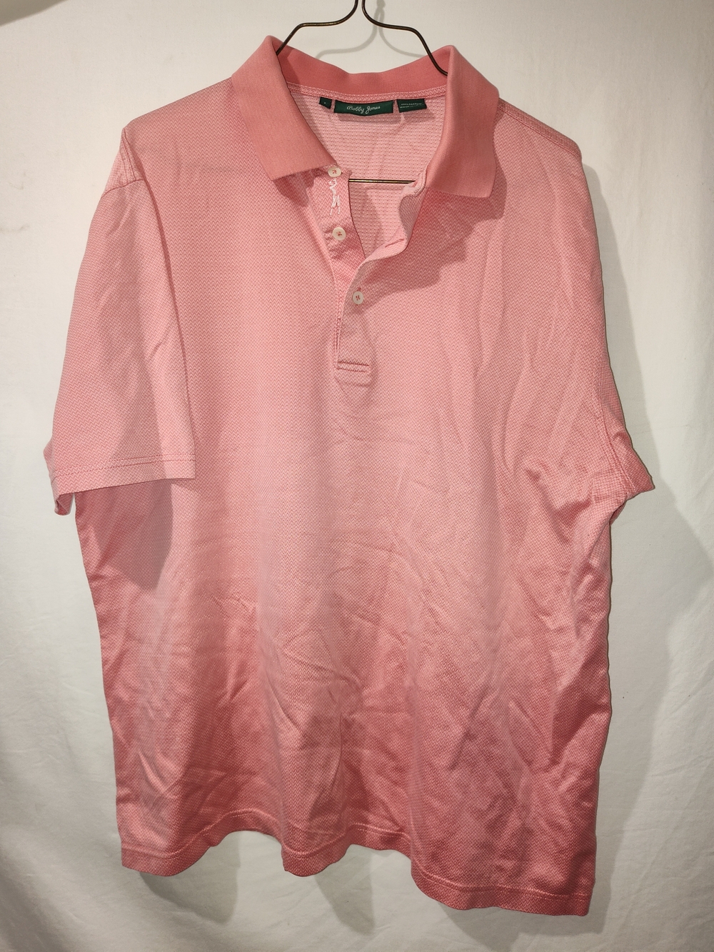 Bobby Jones Light Pink Short Sleeve Polo